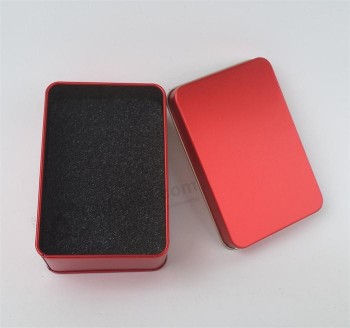 U에스b 플래시 드라이브 및 mp3 플레이어 선물 tin box cu에스tom 