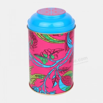 Wholesale Four Color Printing Tea Tin Can 