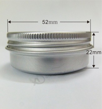 30 Ml Aluminum Jar with Screw Lid Custom 