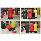 Retro Tin Mailbox Shape Piggy Bank Money Box Custom 