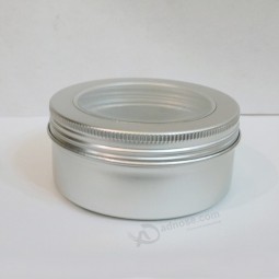 150Ml aluminium GlaS mit Schraubdeckel fenSter blechdoSe benutzerdefinierte 