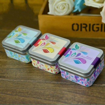 High Quanlity Customized Square Tin Box Custom 