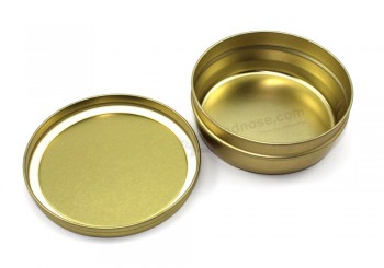 Venta caliente redondaS lataS de caviar perSonalizado 