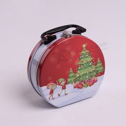 ConjuntoS de SeiS caixaS de lata de preSente de Natal perSonalizado 