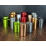 Custom Tea Cans with Metalic Pantone Colors