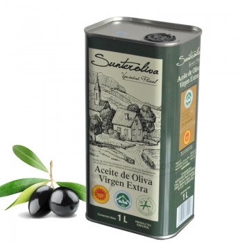 1L Olive Oil Canister Metal Tin Cans Custom (FV-051306)