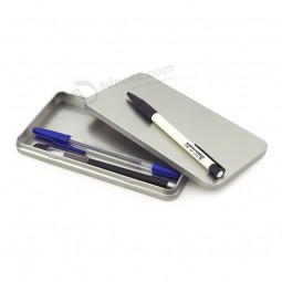 BlechdoSe Silber Metall FedertaSche benutzerdefinierte 