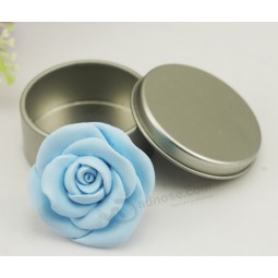 Round Tin Box for Vehicle Solid Perfume Custom (FV-041201)