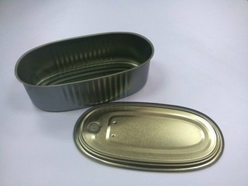 Oval Canned Fish Tin Cans for Food Canning Custom 
