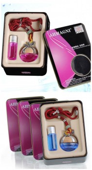 HuileS de parfum parfuméeS perSonnaliSéeS avec emballaGe en boîte métallique (Fv-041202)