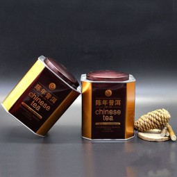 Chá octoGonal lataS perSonalizada