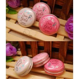 Wholesale Lip Balm Tin Boxes for Girls Custom