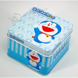 Reloj de venta caliente caja de lata perSonalizada