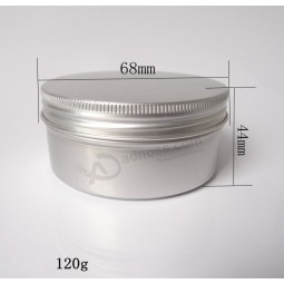 120G Aluminium SahneGießer mit Schraubdeckel