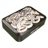 Hinged Tin Can for Packing Playing Cards