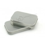 Plain Silver Color Tin Box (FV-042909)
