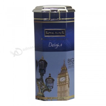 250g Tea Metal Tin in China OEM Factory