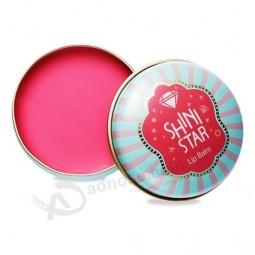 Caixa de armazenamento de metal de lata de lipbalm roSa (Fv-041309)