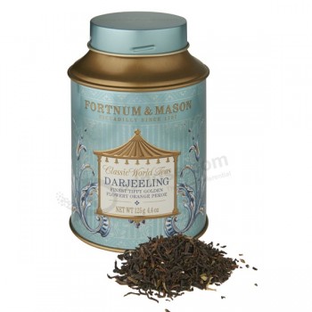 Blue Mountain Coffee/English Tea Tin Box Custom  