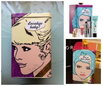 Cosmetic Tin Box Gift Boxes Custom (FV-041310)