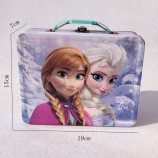 Lunch Tin Can Storage Case Metal Gift Box