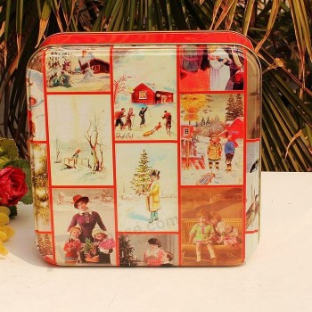 Christmas Metal Gift Tin Box Wholesale