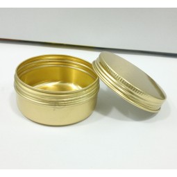 50ml Anodized Gold Aluminum Jar Wholesale