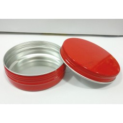 100Ml fraSco de creme de alumínio com tampa de roSca