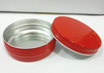 100ml Aluminium Cream Jar with Screw Cap