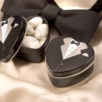 Hot Sale Heart Shape Tin Boxes