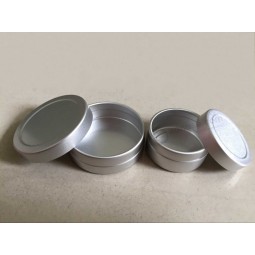 10G alluminio lattine coSmetici Scatola di imballaGGio balSamo per labbra metallo contenitore all'inGroSSo