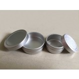10g Aluminum Cans Cosmetics Packaging Box Metal Lip Balm Container Wholesale