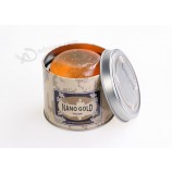 Round Metal Tin Soap Box (FV-050824)