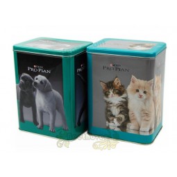 Rectangular Pets Food Tin Cans Wholesale