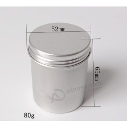 Aluminum Container Cosmetics Jar 80g