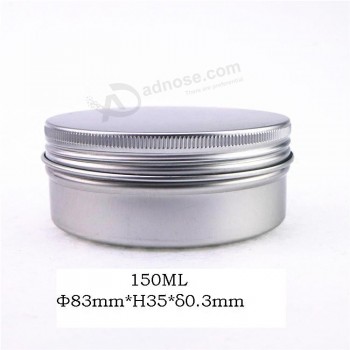 Cosmetic Aluminum Jar Tin Cans 150ml