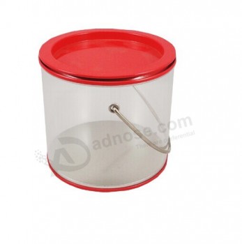 PVC Pet Clear Paint Bucket Tin Cans