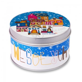 Wholesale Round Tin Bakery Boxes Free Shipping