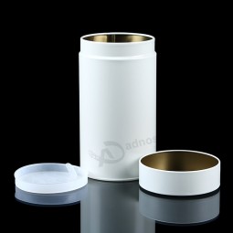 Airtight Coffee Tin Cans Canisters with Plastic Inner Lid Wholesale