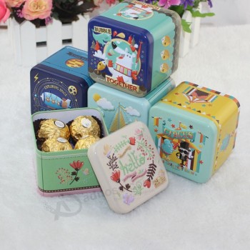 Debossed or Embossed Christmas Tin Box Wholesale