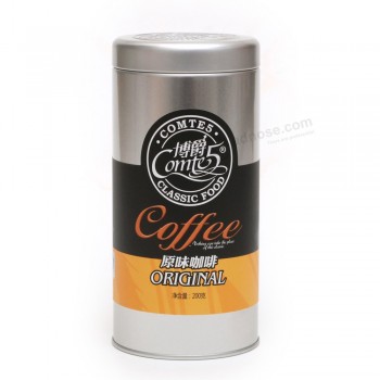 커피를위한 고품질 맞춤형 금속 주석 용기