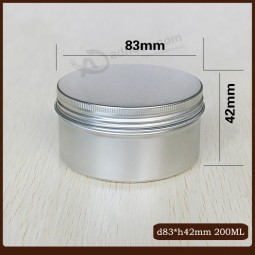 Wholesale 200ml Aluminum Cans with Screw Caps for Cosmetics
