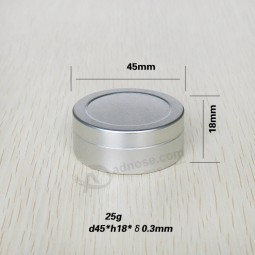 25G铝质奶油罐，带防滑盖批发