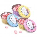 Cake Shape Tin Metal Box of Mints
