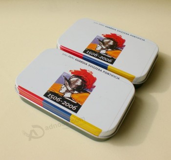 도매 소형 사탕 박하 주석 상자 (Fv-042949)