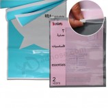 Wholesale high-end custom logo for Reusable Printed Plastic Zipper Packaging Bag