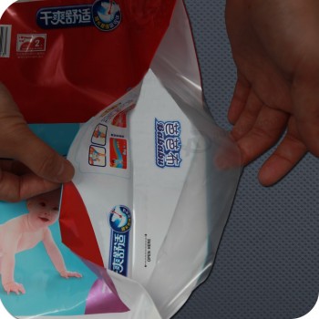 оптовый подгонянный высокомарочный печатный преснованный пластичный мешок упаковки личной помощи