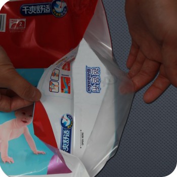 Wholesale customized high quality Printed Premium Plastic Personal Care Packaging Bag