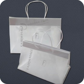 Customized high-end Plastic Shopping Bag for Gifts or Luxuries