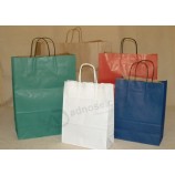 Customized high-end Printed Premium Colorful Kraft Paper Bag
